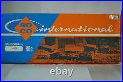 ROCO 4001 HOe Narrow Gauge Railway Set withDiesel & 10 Cars & Track NEW withBox