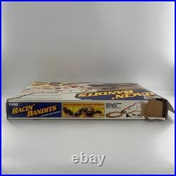 Racin' Bandits Slot Car Track Racing Set 99% Complete NO CARS Tyco 6219 HO Scale