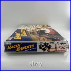 Racin' Bandits Slot Car Track Racing Set 99% Complete NO CARS Tyco 6219 HO Scale
