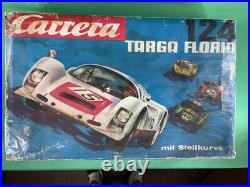 Rare 1969 Carrera Targa Florio 124 Slot Car Track Set 143 Scale Works Great Rare 1969 Carrera Targa Florio 124 Slot Car Track Set 143 Scale Works Great