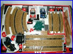 Rare-SCX Off Road Race Track Set 1/32 Scale Track-2 Cars Mitsubishi/Volkswagen