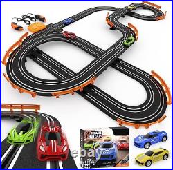 Remote Control Slot Car Track Set for 2 Players Perfect Gift for Ages 6-12 Remote Control Slot Car Track Set for 2 Players Perfect Gift for Ages 6-12