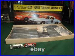 Revell Raceway Gran Turismo Racing Set 132 Vintage 1964 Slot Car Track