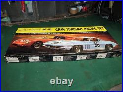 Revell Raceway Gran Turismo Racing Set 132 Vintage 1964 Slot Car Track