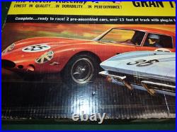 Revell Raceway Gran Turismo Racing Set 132 Vintage 1964 Slot Car Track