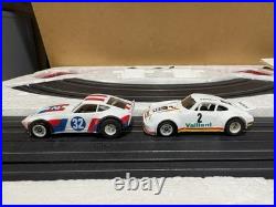 Rokar / Amrac / Life-Like Datsun 240Z & Porsche Valliant Ho Slot Cars SET NICE