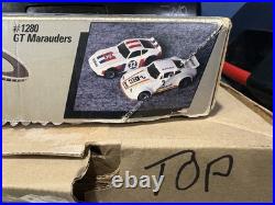 Rokar / Amrac / Life-Like Datsun 240Z & Porsche Valliant Ho Slot Cars SET NICE