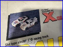 Rokar / Amrac / Life-Like Datsun 240Z & Porsche Valliant Ho Slot Cars SET NICE