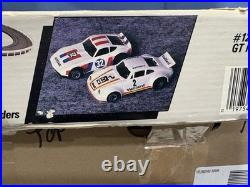 Rokar / Amrac / Life-Like Datsun 240Z & Porsche Valliant Ho Slot Cars SET NICE