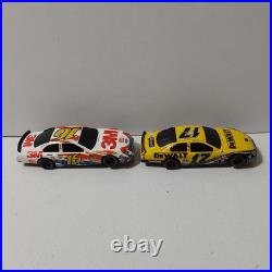 SCX Digital 143 Nascar Slot Car Track Set 2007 Dewalt 3M TESTED WORKING