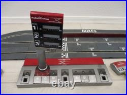 SCX Digital Slot Car Track Pit Box Set Section Track 3 Controllers 1/32 Scale SCX Digital Slot Car Track Pit Box Set Section Track 3 Controllers 1/32 Scale