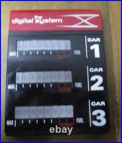 SCX Digital Slot Car Track Pit Box Set Section Track 3 Controllers 1/32 Scale SCX Digital Slot Car Track Pit Box Set Section Track 3 Controllers 1/32 Scale