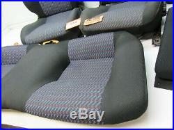 SEAT FRONT REAR BACK CAR BUCKET HEAD REST LEFT RIGHT SET fits CELICA 94-99 ST GT