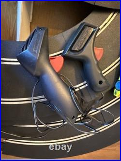 Scalextric 1/32 slot car track HUGE SET SEE ALL PHOTOS