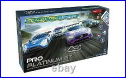 Scalextric ARC PRO Platinum GT Digital 30-Foot 1/32 Slot Car Track Set with4 Cars