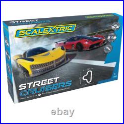 Scalextric C1422T Street Cruisers 1/32 Slot Car Track Race Set