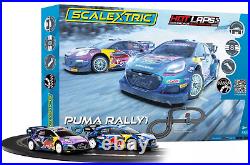 Scalextric C1452T Puma Rally1 WRC Hot Laps 132 Slot Car Track Set