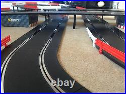 Scalextric Digital Large Layout Double Flyover & 2 Digital Cars Set