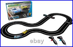 Scalextric Ginetta Racers 132 Analog Slot Car Race Track Set C1412T Yellow, Sil