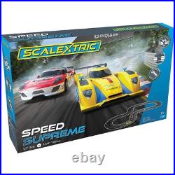 Scalextric Speed Supreme GT vs. LMP 132 Slot Car Race Track Set C1420T