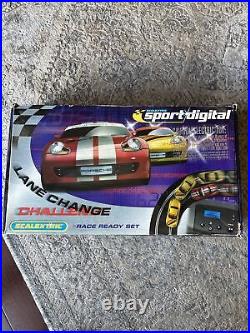 Scalextric Sport Digital Lane Change Challenge 132 Slot Car Track Set See Desc