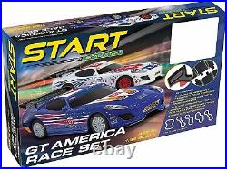Scalextric Start GT America 132 Slot Car Race Track Set C1411T