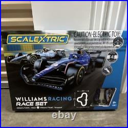 Scalextric Williams Racing Race Set 132 Slot Car Track Set C1440M 2022