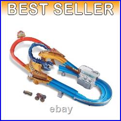 Scorpion Sting Raceway Track Set with Monster Truck & Car Thrilling Fun