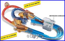 Scorpion Sting Raceway Track Set with Monster Truck & Car Thrilling Fun