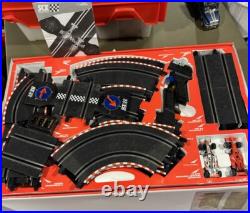 Scx Slot Car Set 8 Total Cars F1 Track Mercedes McLaren Redbull NASCAR 143