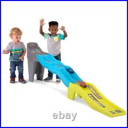 Simplay3 Toy Car Racing Set Fast Track Downhill Raceway Indoor Outdoor Durable