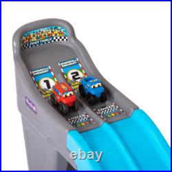 Simplay3 Toy Car Racing Set Fast Track Downhill Raceway Indoor Outdoor Durable