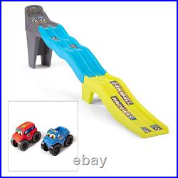Simplay3 Toy Car Racing Set Fast Track Downhill Raceway Indoor Outdoor Durable