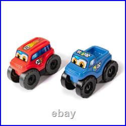 Simplay3 Toy Car Racing Set Fast Track Downhill Raceway Indoor Outdoor Durable