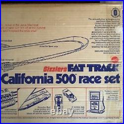 Sizzlers Fat Track California 500 Race Set 1970 Complete Parts No Cars