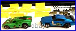 Sizzlers Fat Track California 500 race set with2 Cars 1970