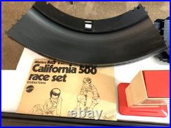Sizzlers Fat Track California 500 race set with2 Cars 1970