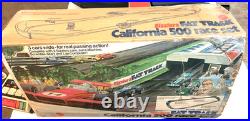 Sizzlers Fat Track California 500 race set with2 Cars 1970