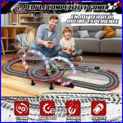 Slot Car Race Track Set Electric Powered Race Track Dual Racing Car Track Set Slot Car Race Track Set Electric Powered Race Track Dual Racing Car Track Set