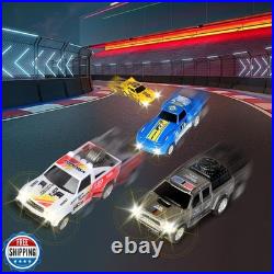 Slot Car Race Track Set Electric or Battery Powered Racing Car Tr