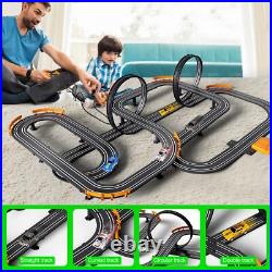 Slot Car Race Track Set Electric or Battery Powered Racing Car Track for Kids Slot Car Race Track Set Electric or Battery Powered Racing Car Track for Kids