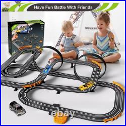 Slot Car Race Track Set Electric or Battery Powered Racing Car Track for Kids Slot Car Race Track Set Electric or Battery Powered Racing Car Track for Kids