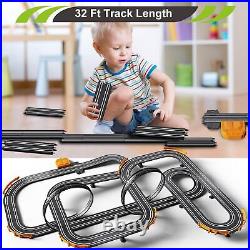 Slot Car Race Track Set Electric or Battery Powered Racing for