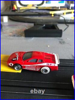 Slot Car Race Track Set. With Two Running Cars Complete Machron Works