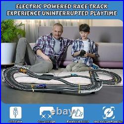 Slot Car Race Track Sets Electric Race Car Track for Boys and Kids RC Rac