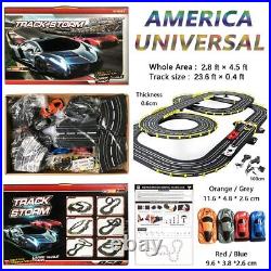 Slot Car Race Track Sets, Puzzle Racer Kids Car Track Set, Flexible Race Tra