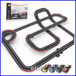 Slot Car Racing Track for Kids 143 Electric Powered 40Ft Big Race Tracks Set