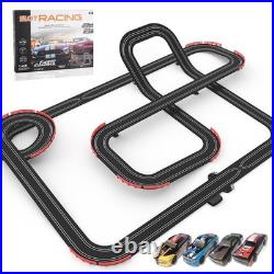 Slot Car Racing Track for Kids 143 Electric Powered 40Ft Big Race Tracks Set wi