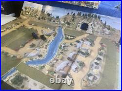 Slot Car Tyco G. I. JOE Vintage Electric Trucking Army Track missing some Items