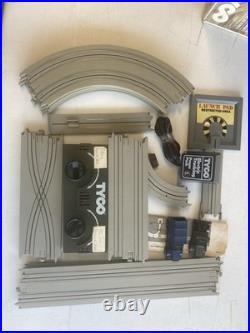 Slot Car Tyco G. I. JOE Vintage Electric Trucking Army Track missing some Items